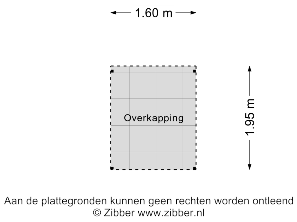 Bekijk plattegrond van Overkapping van Vlietpark 23-21