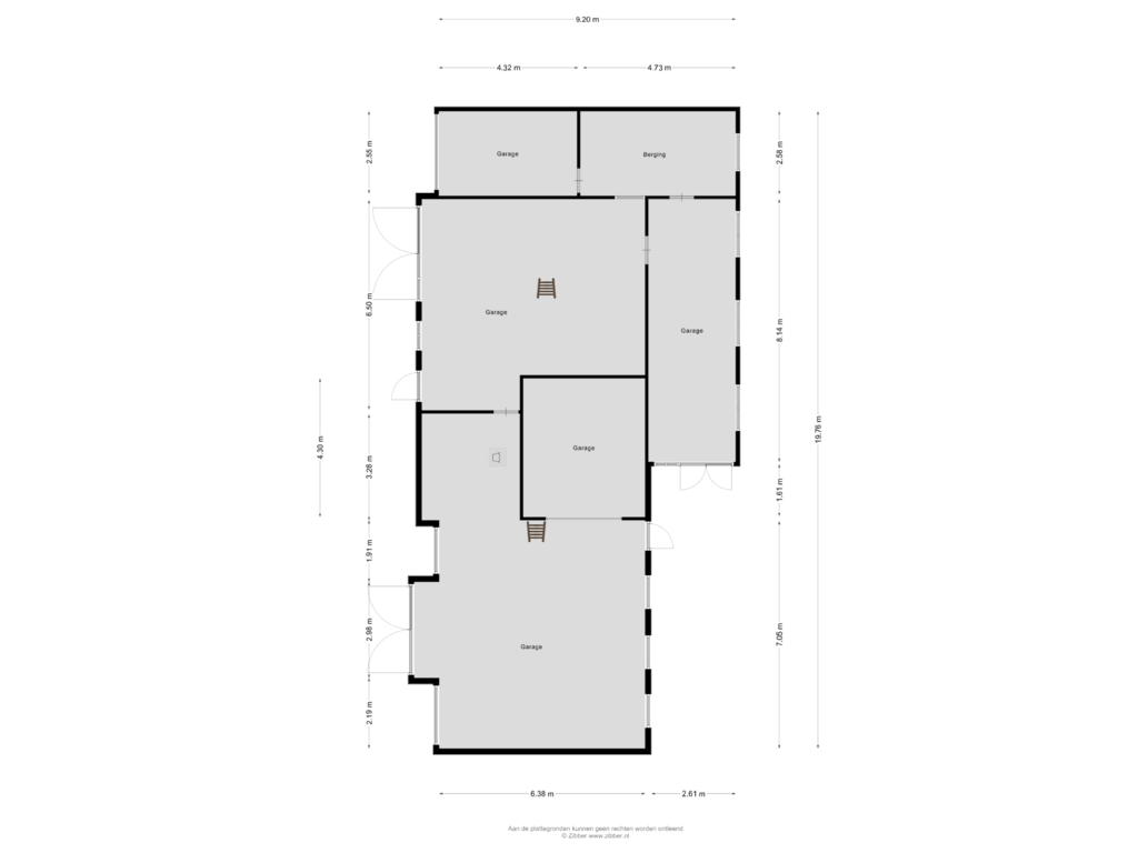 Bekijk plattegrond van Garage van Rijksweg 118