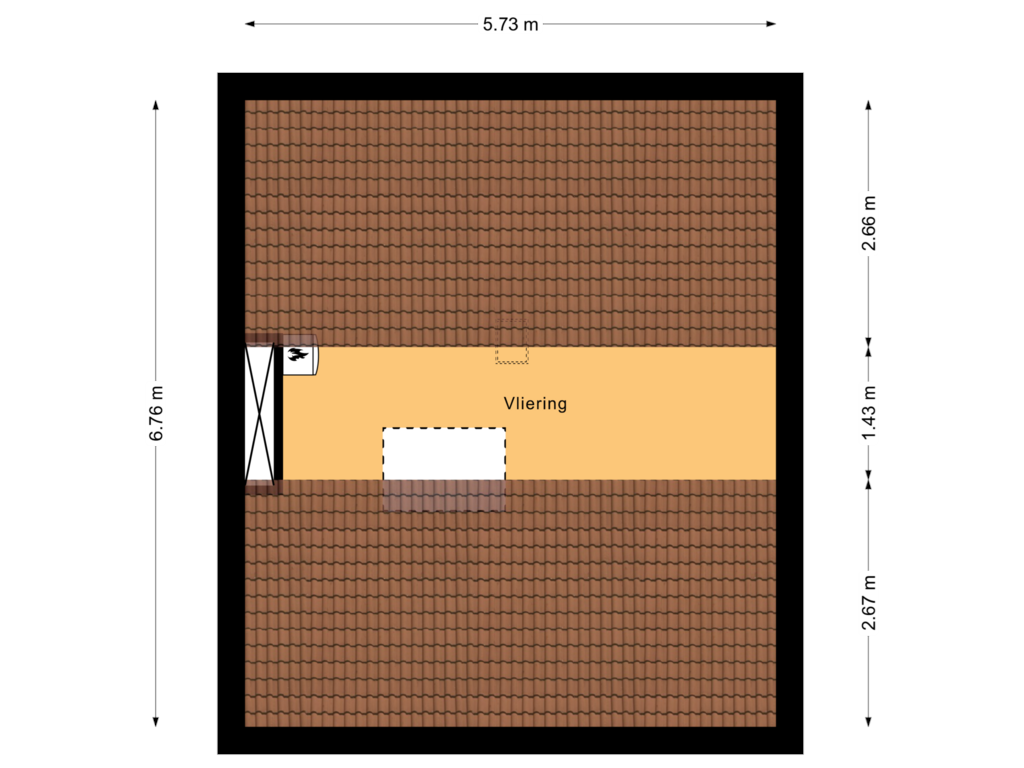 Bekijk plattegrond van Vliering van Hanekamp 35