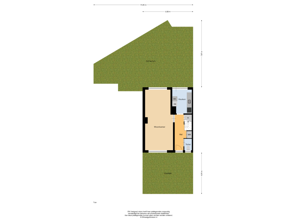 Bekijk plattegrond van Tuin van Kreeftstraat 6