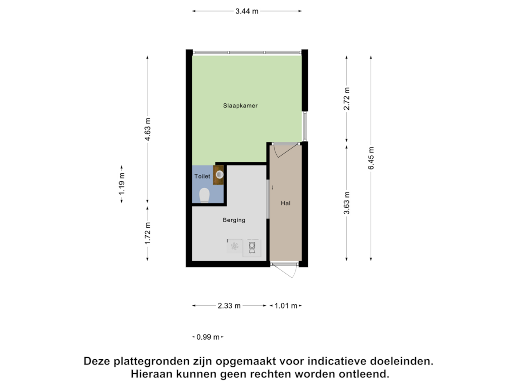 Bekijk plattegrond van Tuinhuis van Capelseweg 26