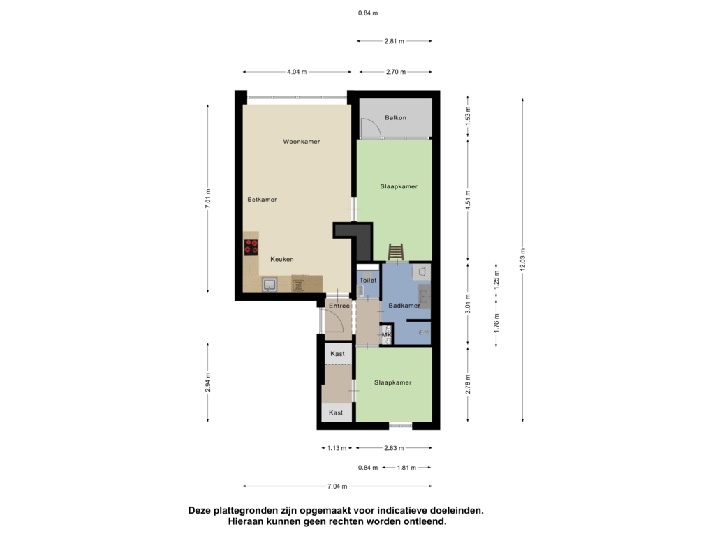 Bekijk plattegrond van Begane Grond van Leksmondhof 80