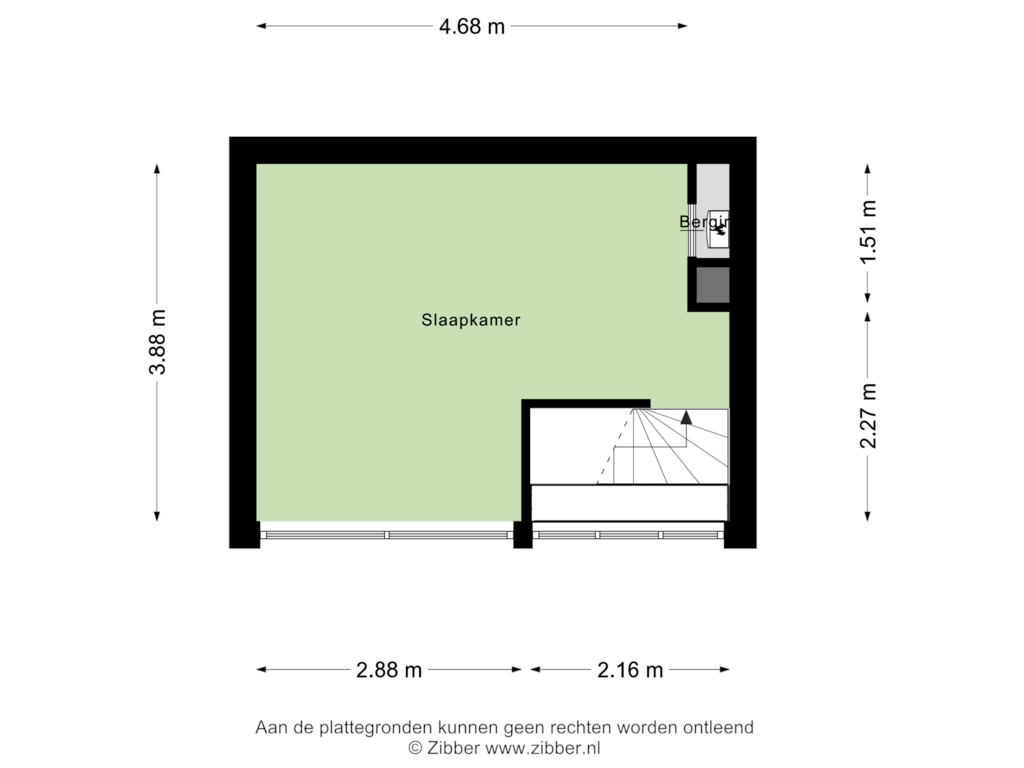 Bekijk plattegrond van Eerste Verdieping van Rondeelstraat 23