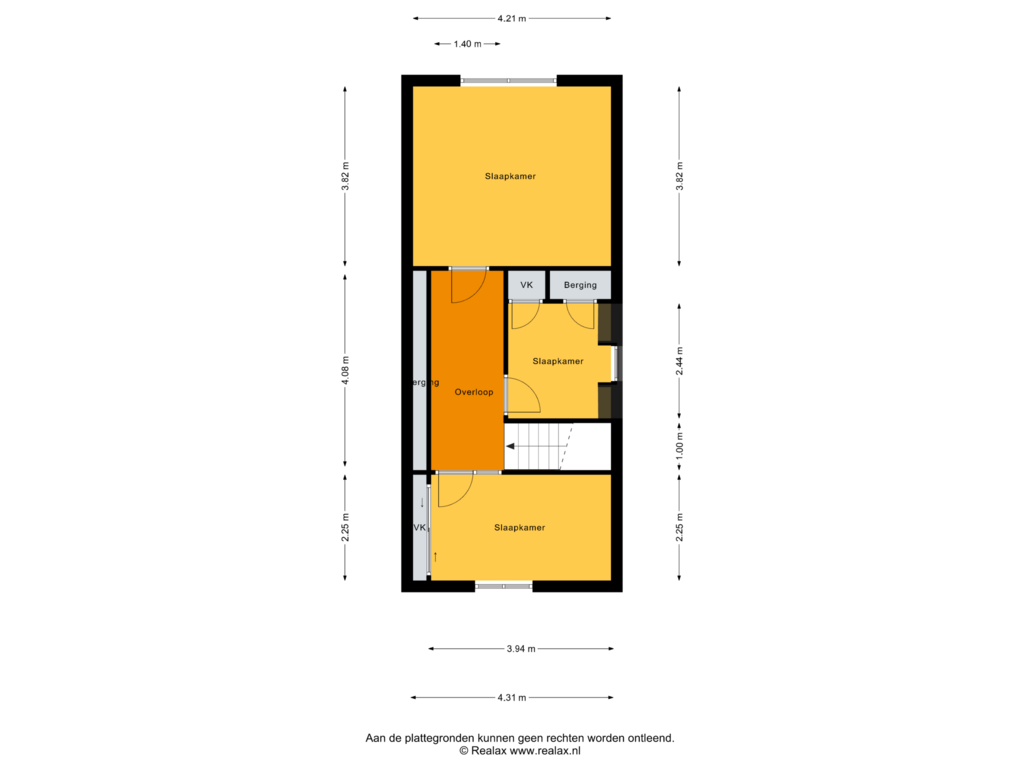 Bekijk plattegrond van Verdieping 1 van 1e Exloërmond 101