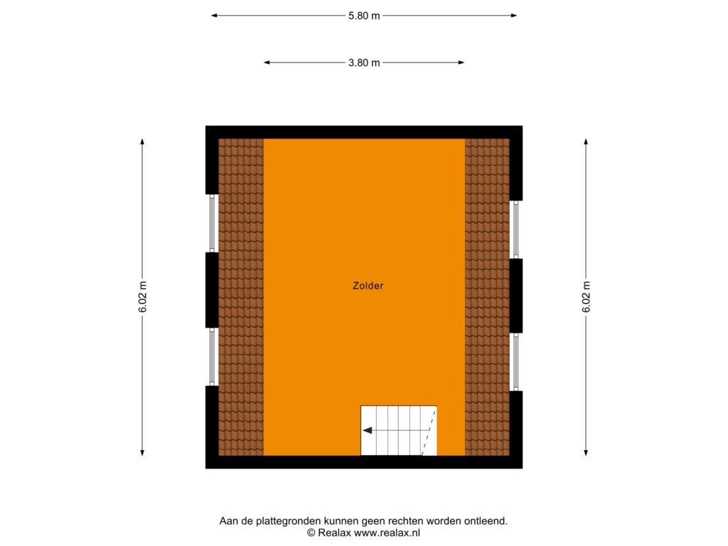 Bekijk plattegrond van Verdieping 2 van 1e Exloërmond 101