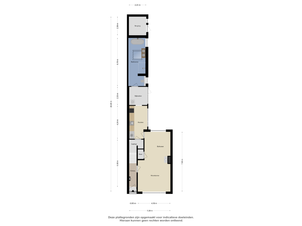 Bekijk plattegrond van Begane Grond van Stroodorpe 51