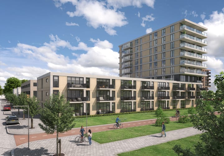 Foto van Type K (Hoek) Portiekflat