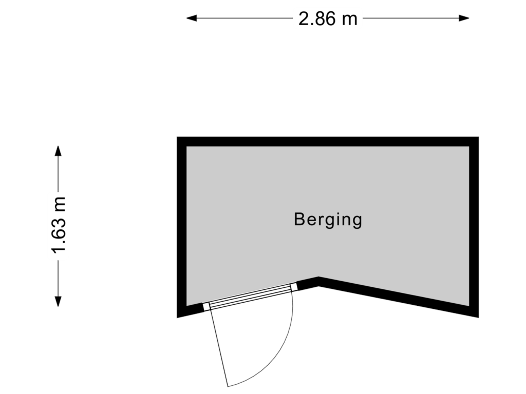 Bekijk plattegrond van Berging van Meerkoet 2