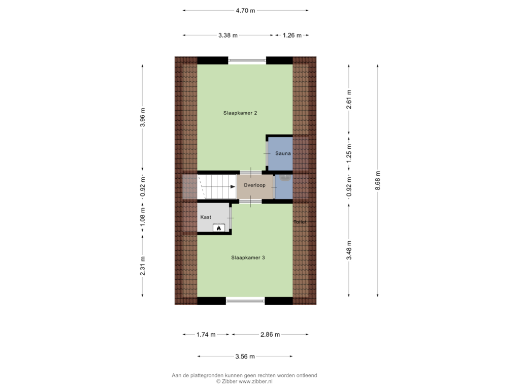 Bekijk plattegrond van Eertse Verdieping van Hunerwold State 5