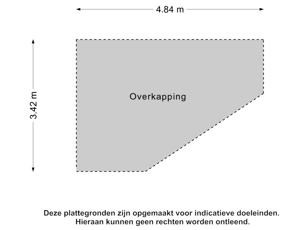 Bekijk plattegrond van Tuinkamer van Akkerwindelaan 32