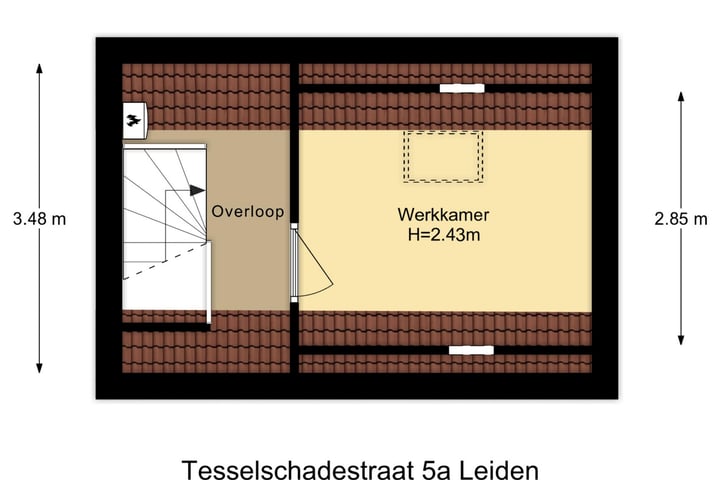 View photo 34 of Tesselschadestraat 5-A