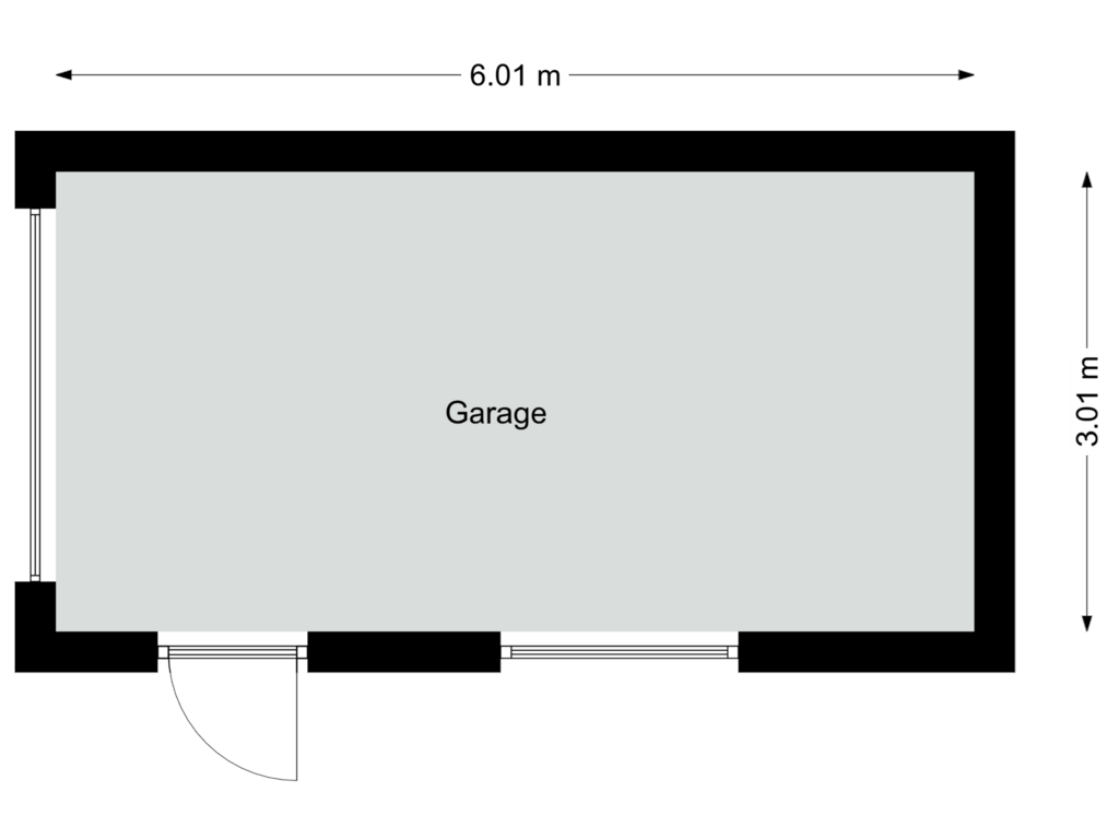 Bekijk plattegrond van Garage van Constantijnlaan 3