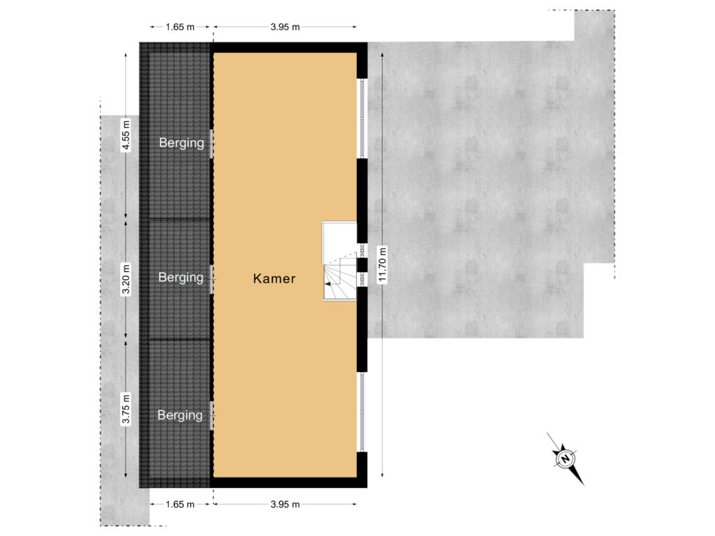 Bekijk plattegrond van 1e Verdieping van Kallenkoterallee 120