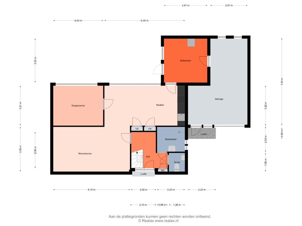 View floorplan of Begane grond of Ringoven 21