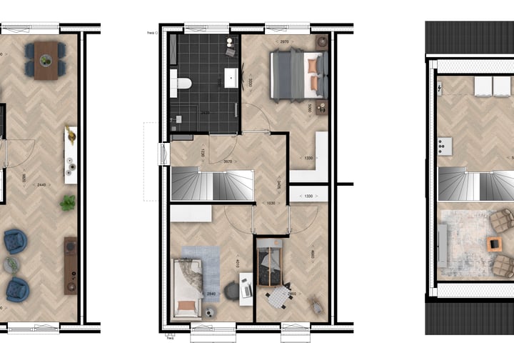 View photo 4 of 2-1 kapwoning met vrijstaande berging (Bouwnr. 13)