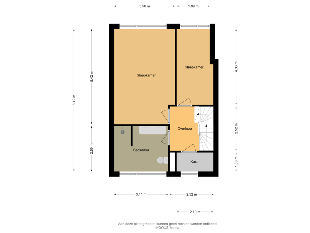 Bekijk plattegrond van 1e Verdieping van Laan van Moerkerken 28