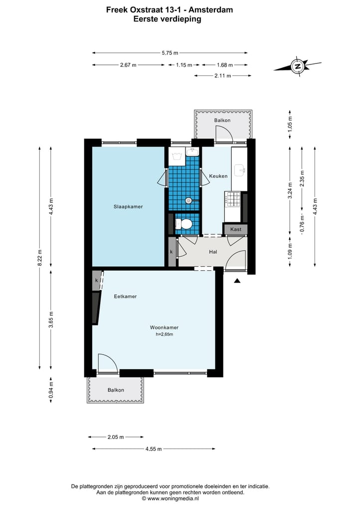 Foto 19 van Freek Oxstraat 13-1