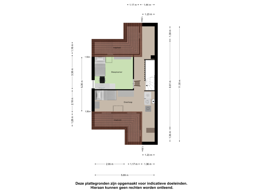 Bekijk plattegrond van Tweede Verdieping van Beekweide 78