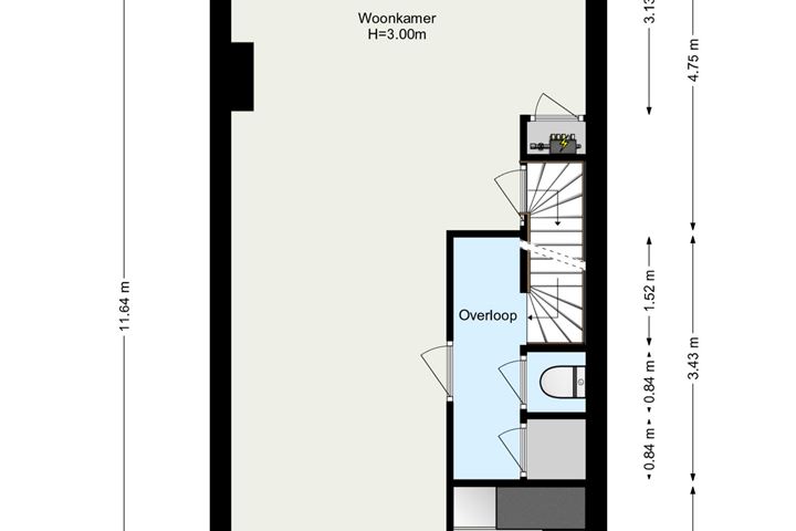 Bekijk foto 46 van Delfgaauwstraat 5-B