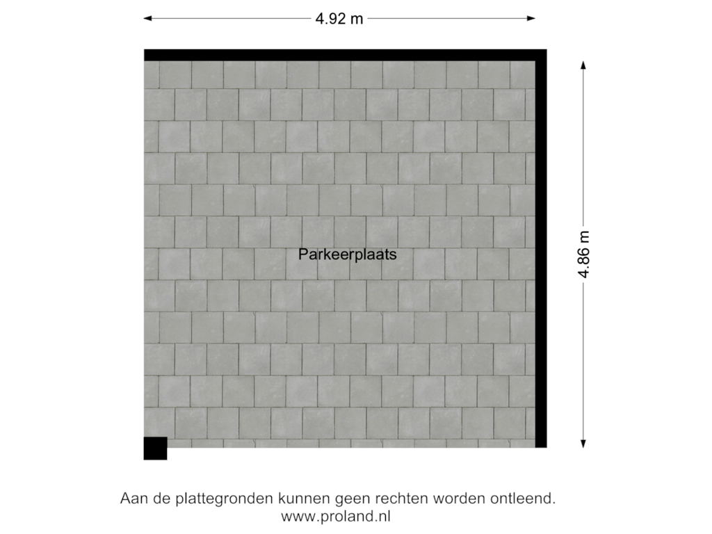 View floorplan of Parkeerplaats of Kasteel 4-H