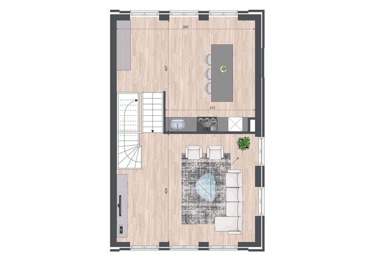 Foto 11 van Kade Drie type 1 (Bouwnr. 3)