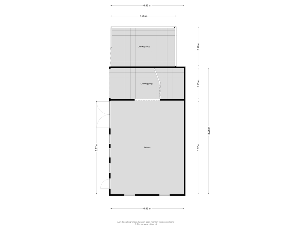 Bekijk plattegrond van Schuur van Achtersloot 39