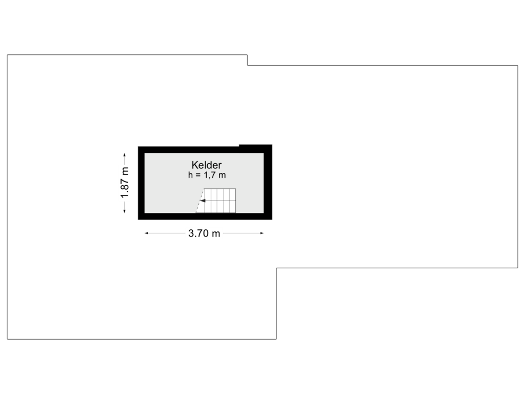 Bekijk plattegrond van 108 Kelder van Molenbergweg 106