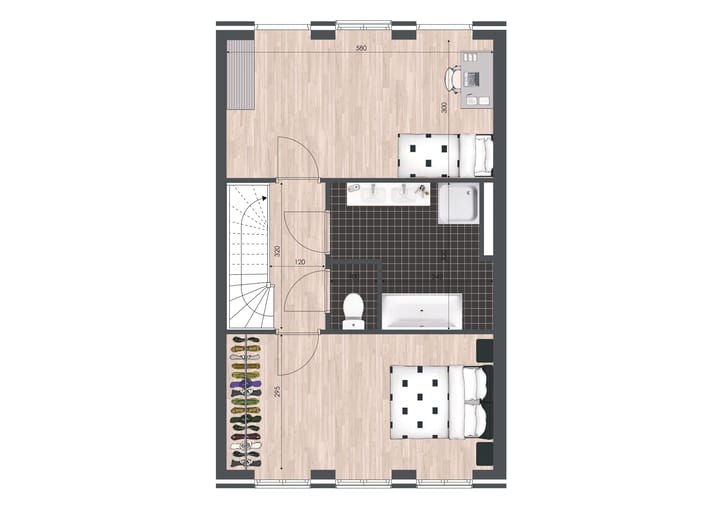 Photo 12 of Kade Drie type 2 (Bouwnr. 2)