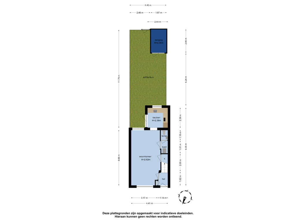 View floorplan of Overzicht woning of De Ruyterstraat 153