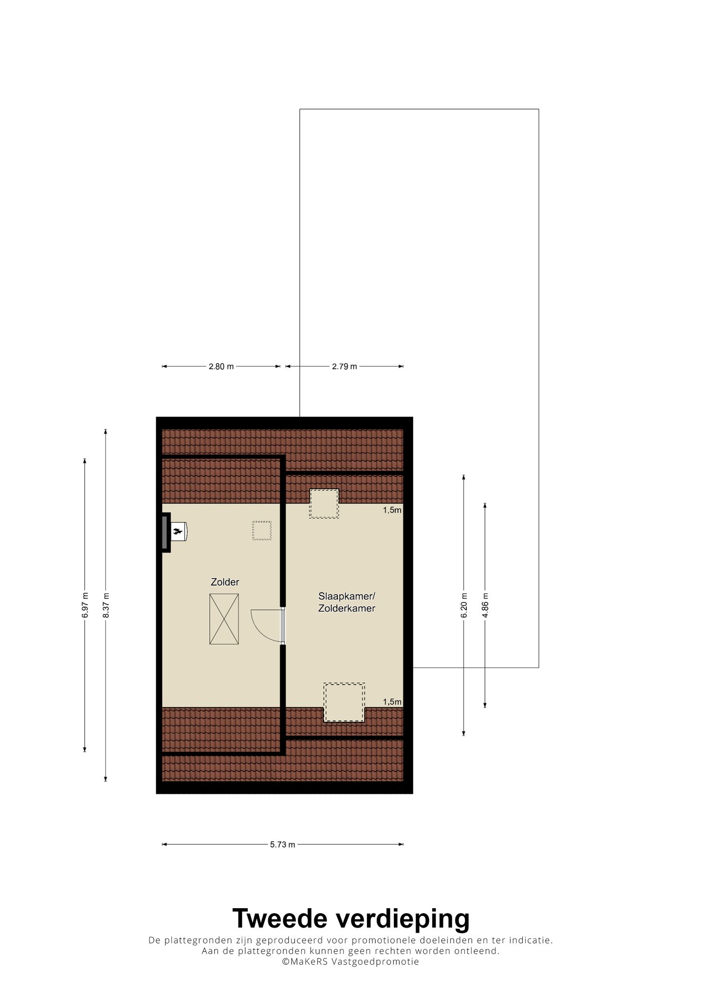 Foto 50 van Brededwarsstraat 23