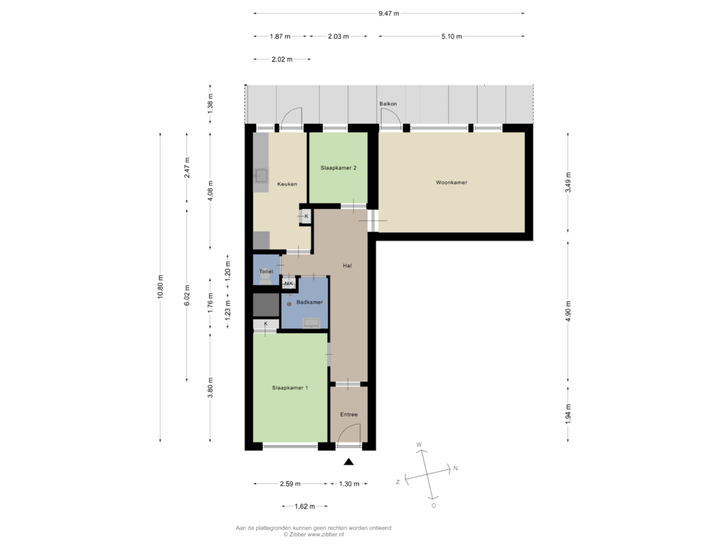 Bekijk plattegrond van Begane Grond van Saffierstraat 142-A