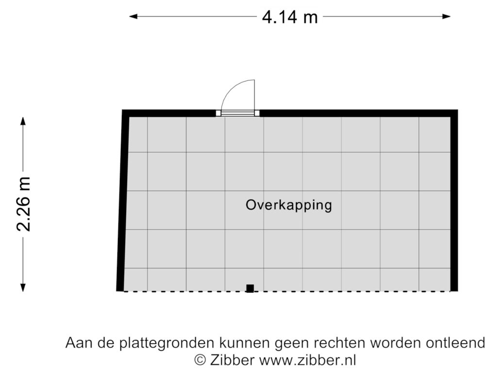 Bekijk plattegrond van Overkapping van Karolingersweg 72