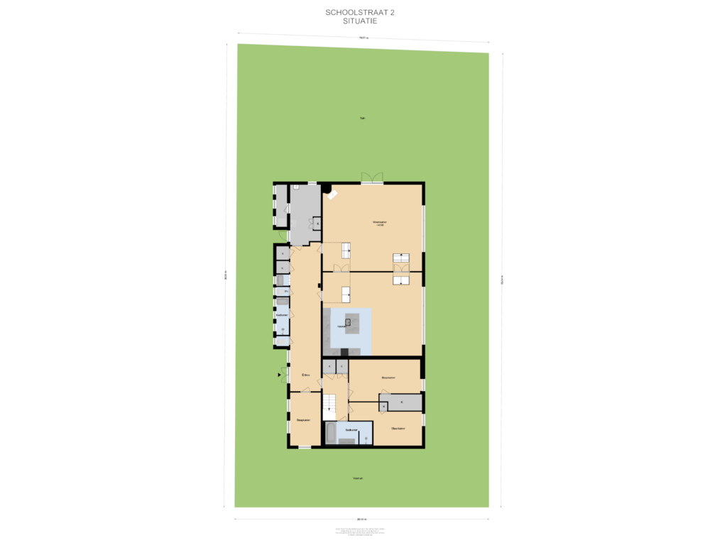 Bekijk plattegrond van Situatie van Schoolstraat 2