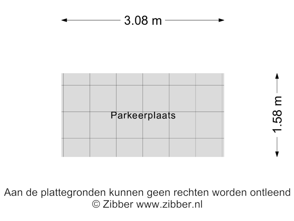 Bekijk plattegrond van Parkeerplaats van Nieuwe Markt 3-C