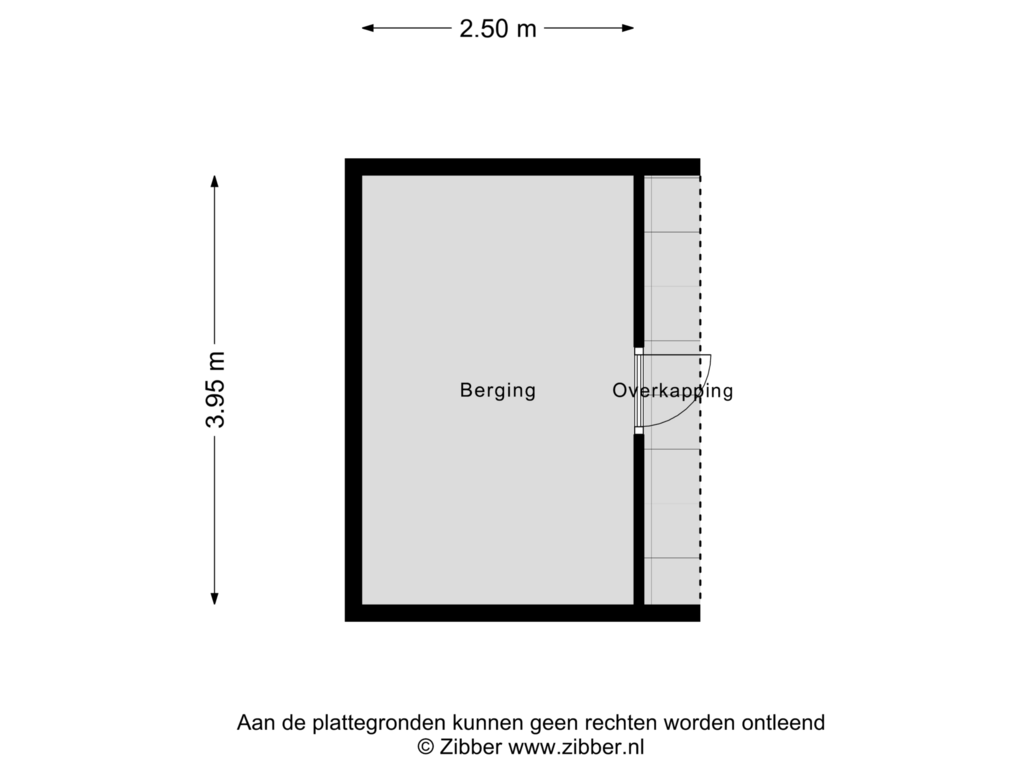 Bekijk plattegrond van Berging van Kersenbogerd 27