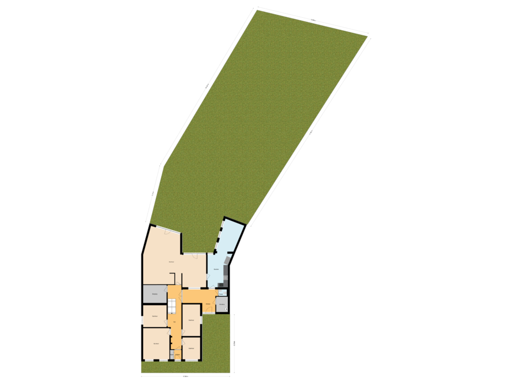 Bekijk plattegrond van Situatie van Stationsstraat 44