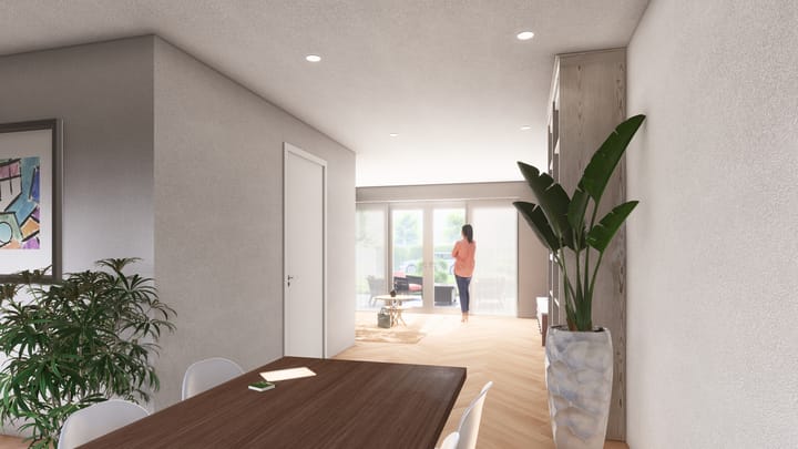 Foto 2 van Twee onder een Kapwoning met berging en gro (Bouwnr. 2)