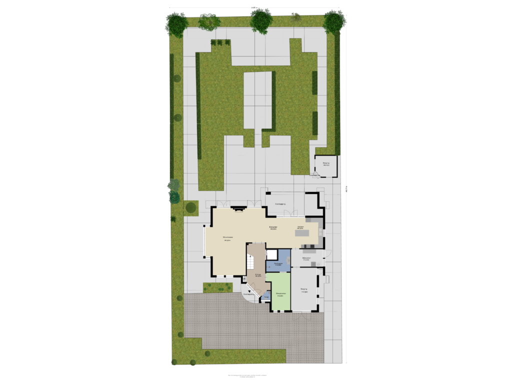 Bekijk plattegrond van Begane Grond _Tuin van Bonhoefferstraat 1