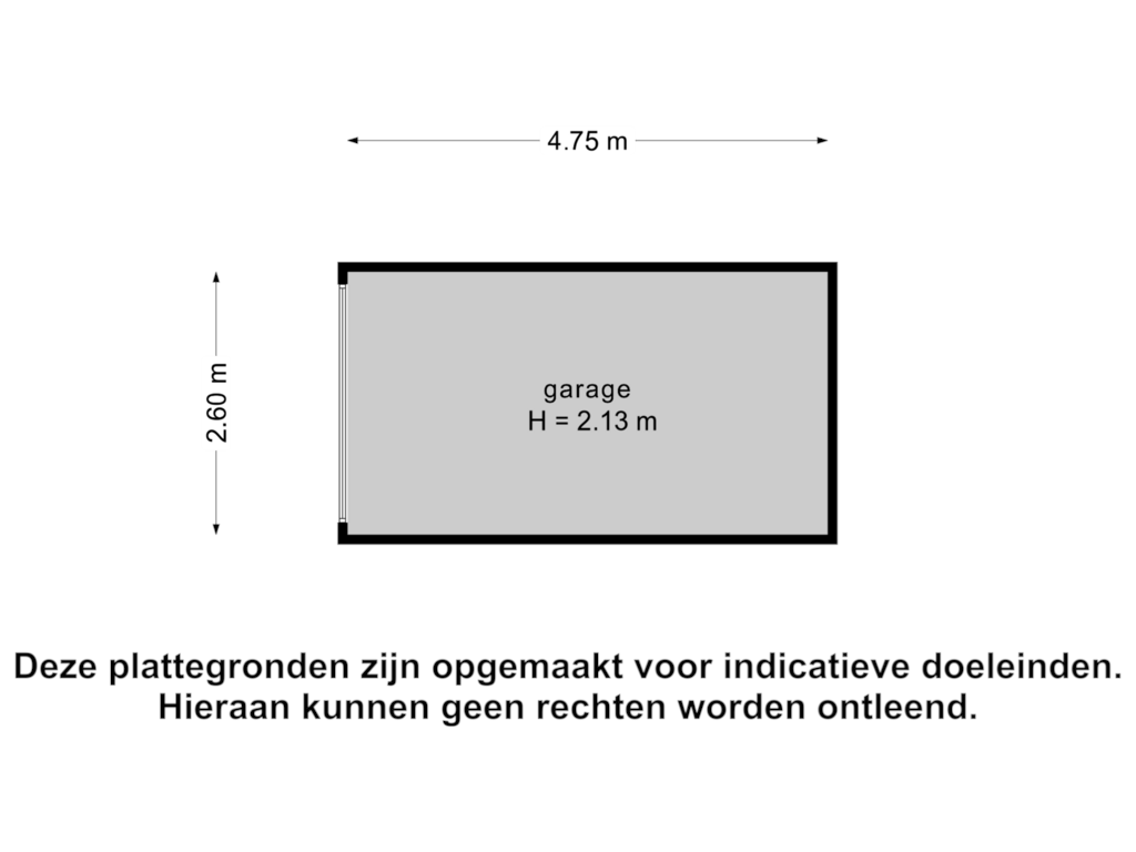 Bekijk plattegrond van Garage van van Dongenstraat 9