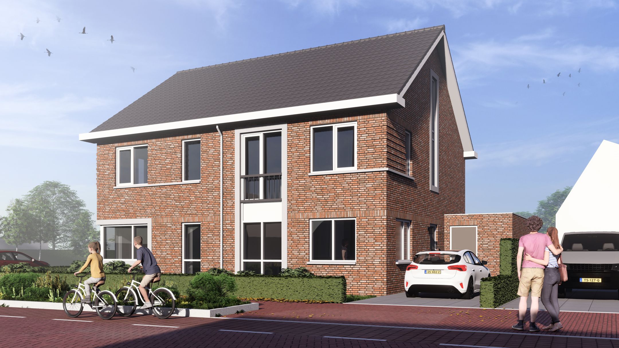 Twee onder een Kapwoning met berging en gro (Bouwnr. 1), Nistelrode, 5388HP, Noord-Brabant, Nederland