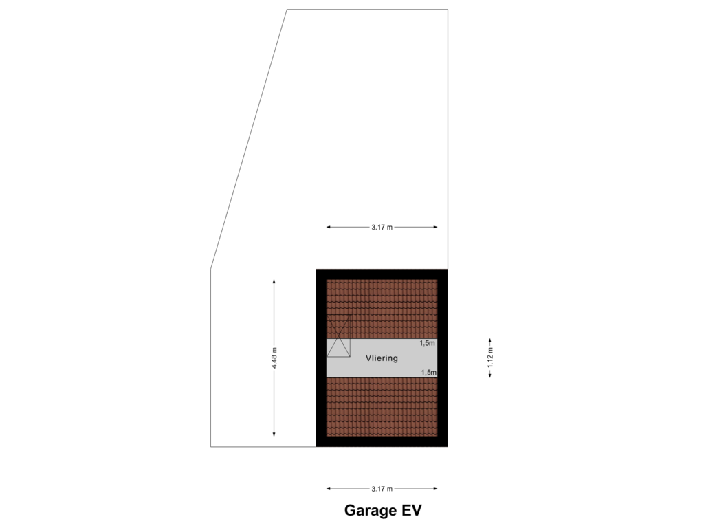 Bekijk plattegrond van Garage EV van Heikamp 42