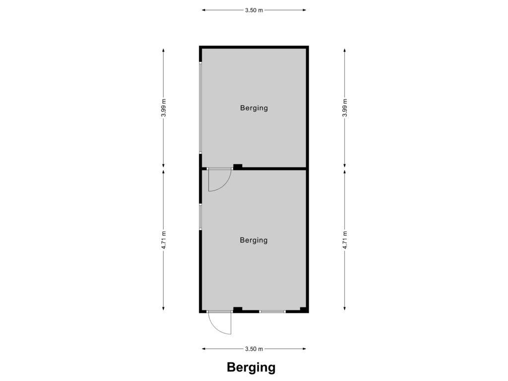 Bekijk plattegrond van Berging van Heikamp 42