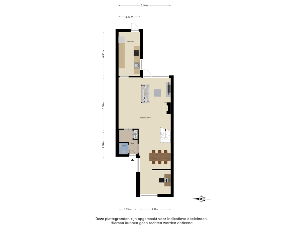 Bekijk plattegrond van Begane Grond van Braamhof 29