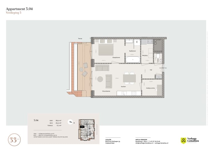 Foto 24 van Boulevard de Wielingen 33-304