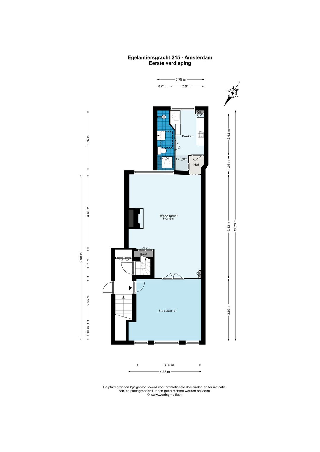 Photo 13 of Egelantiersgracht 215-H