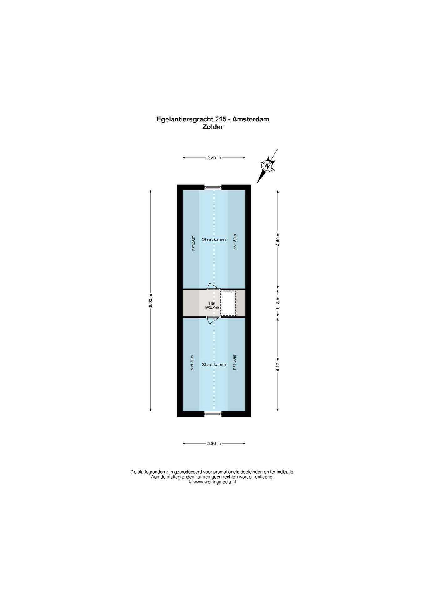 Photo 15 of Egelantiersgracht 215-H
