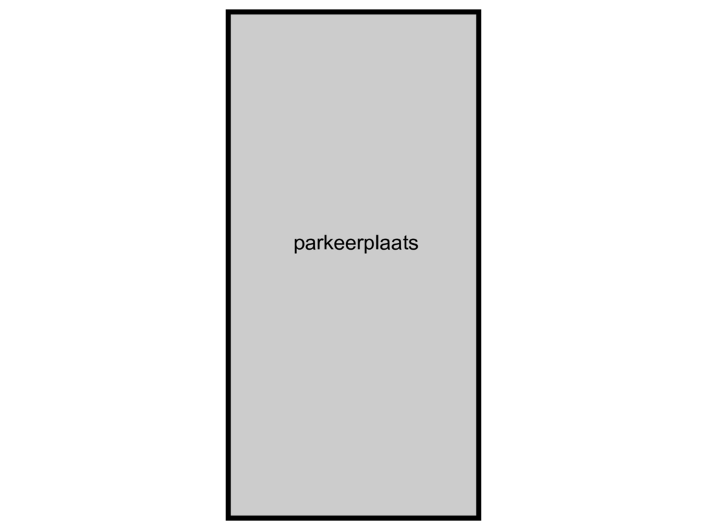 View floorplan of parkeerplaats of Groot Ypelaardreef 103