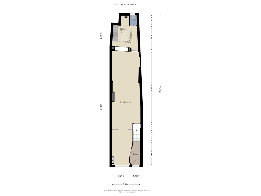 Bekijk plattegrond van Begane Grond van Brugstraat 7