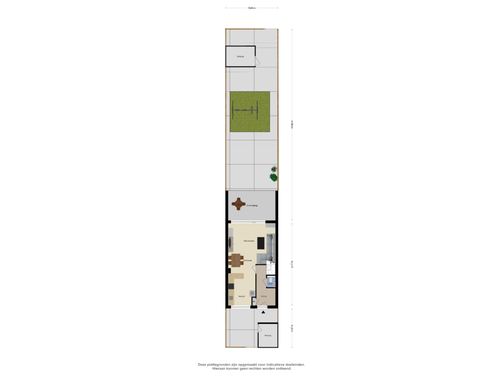 Bekijk plattegrond van Begane Grond Tuin van Dommel 4