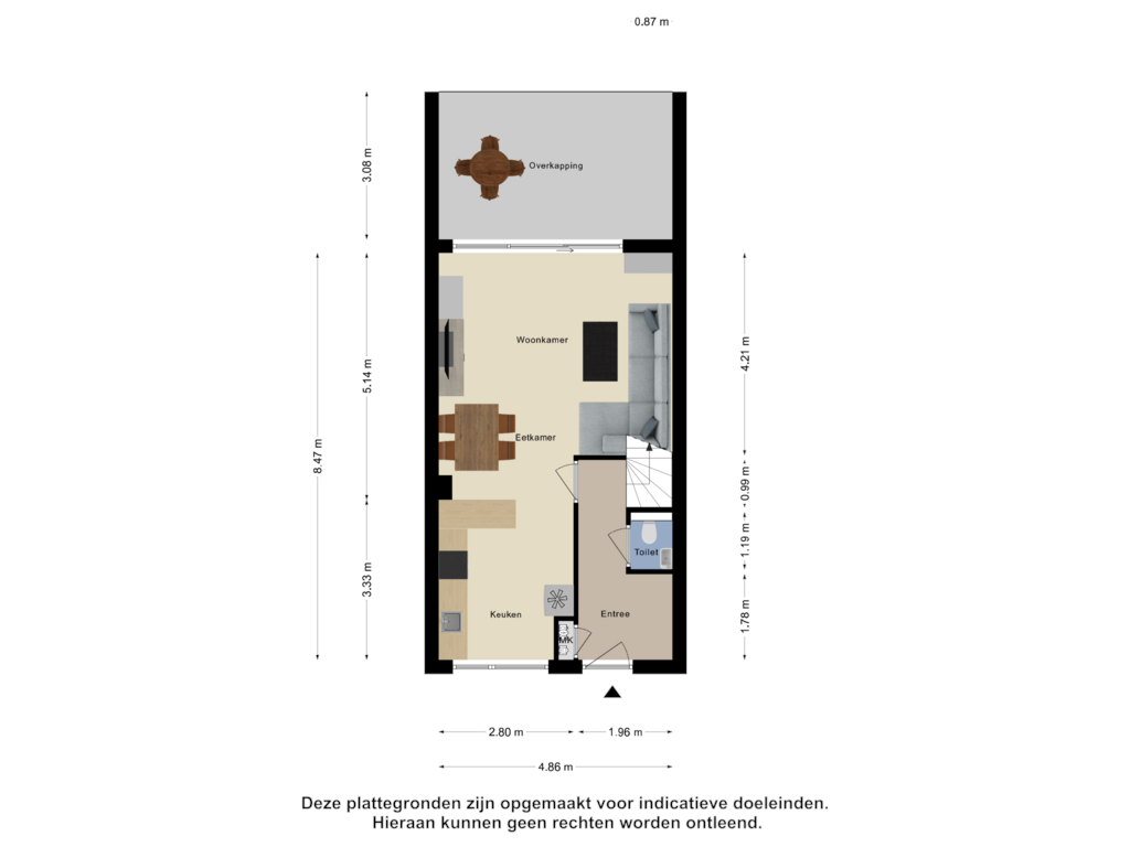 Bekijk plattegrond van Begane Grond van Dommel 4